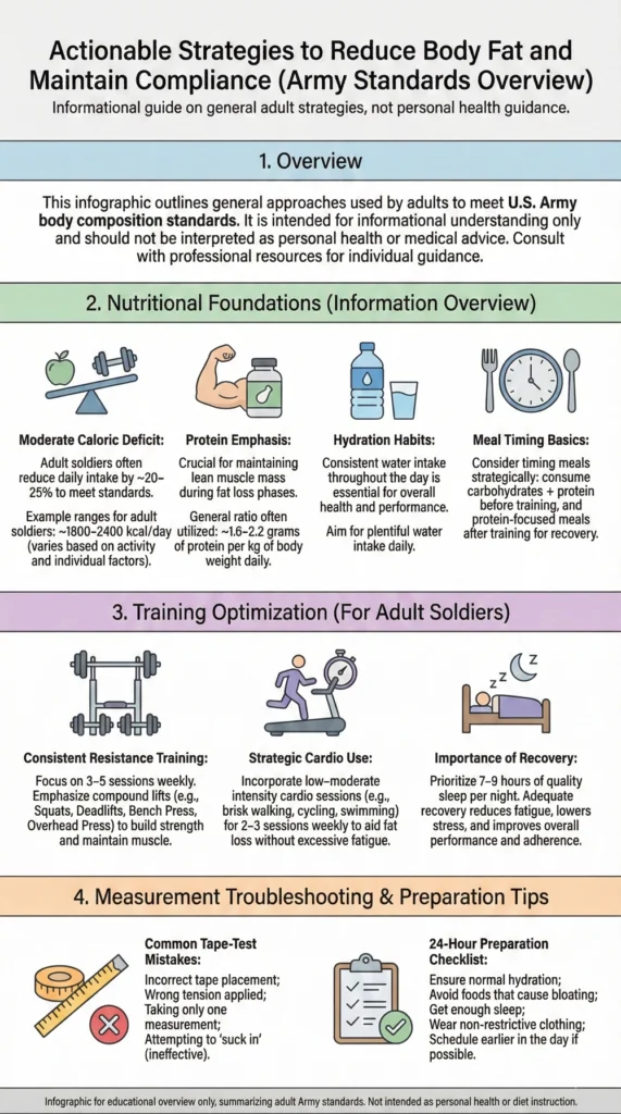 Actionable Strategies to Reduce Body Fat and Maintain Compliance