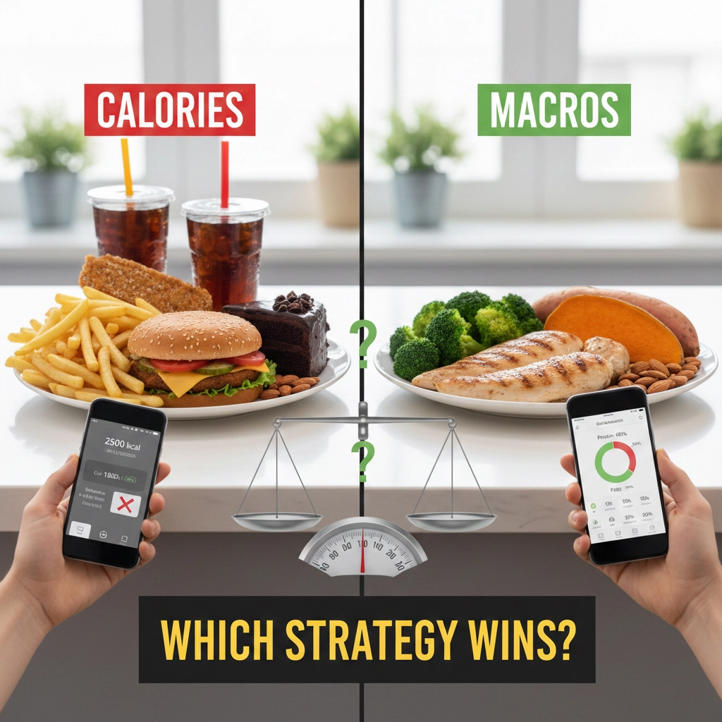 Alright, so you've figured out your calorie deficit. Now what? Should you just count total calories, or should you worry about macros (protein, carbs, and fats)?Calorie counting is straightforward. You just track the total number and try to stay under your target. It's simple, it's effective for weight loss, and it's a great starting point.Macro counting is next level. Instead of just worrying about the total, you're paying attention to what those calories are made of. This is super useful for body recomposition – basically losing fat while keeping (or even building) muscle.