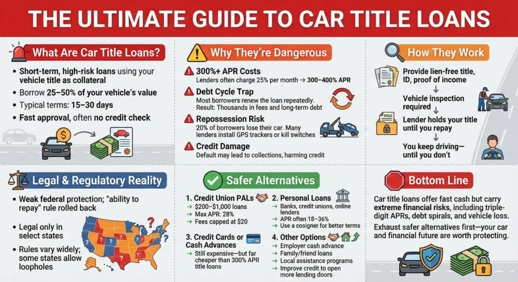 Car Title Loans The Complete Guide to Using Your Vehicle as Collateral in 2025 - infographic