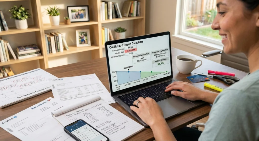 Credit Card Payoff Calculator Your Path to Debt Freedom