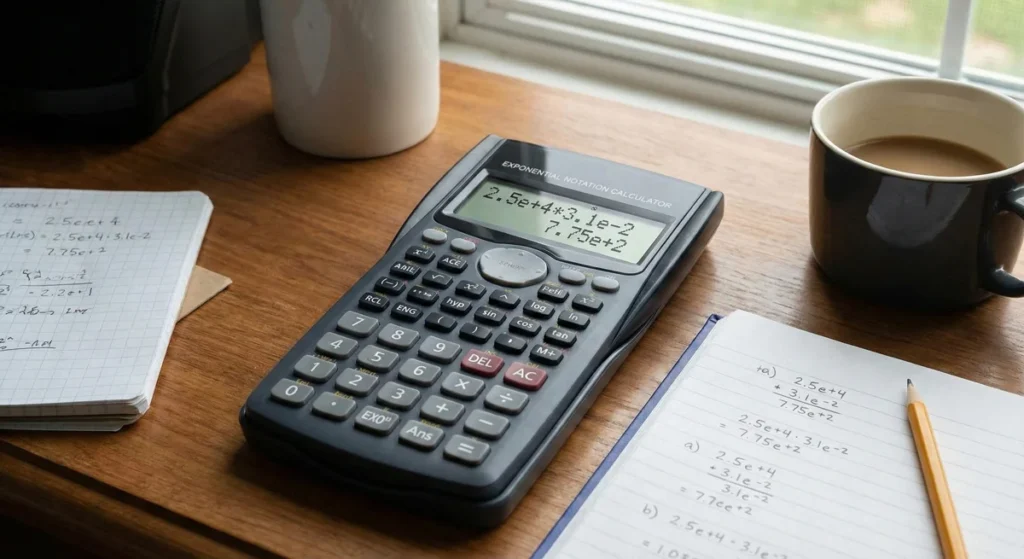 Exponential Notation Calculator
