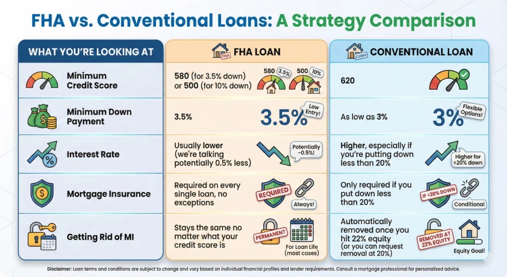 FHA-vs.-Conventional-Loans-A-Strategy-Comparison-infographic FHA vs. Conventional Loans: A Strategy Comparison