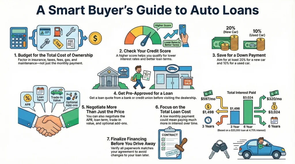 Finding Your Perfect Auto Loan A Complete Guide to Car Loan Calculators - infographic