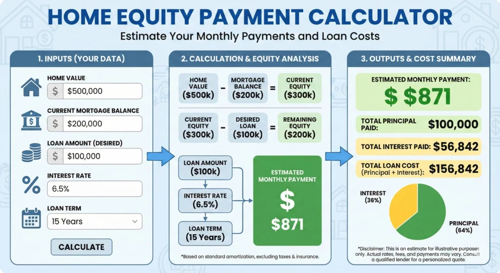 Home-Equity-Payment-Calculator-infographic Home Equity Payment Calculator-infographic