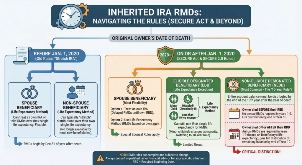 Inherited IRA RMDs Everything You Need to Know About the Critical 2025 Deadline-infographic