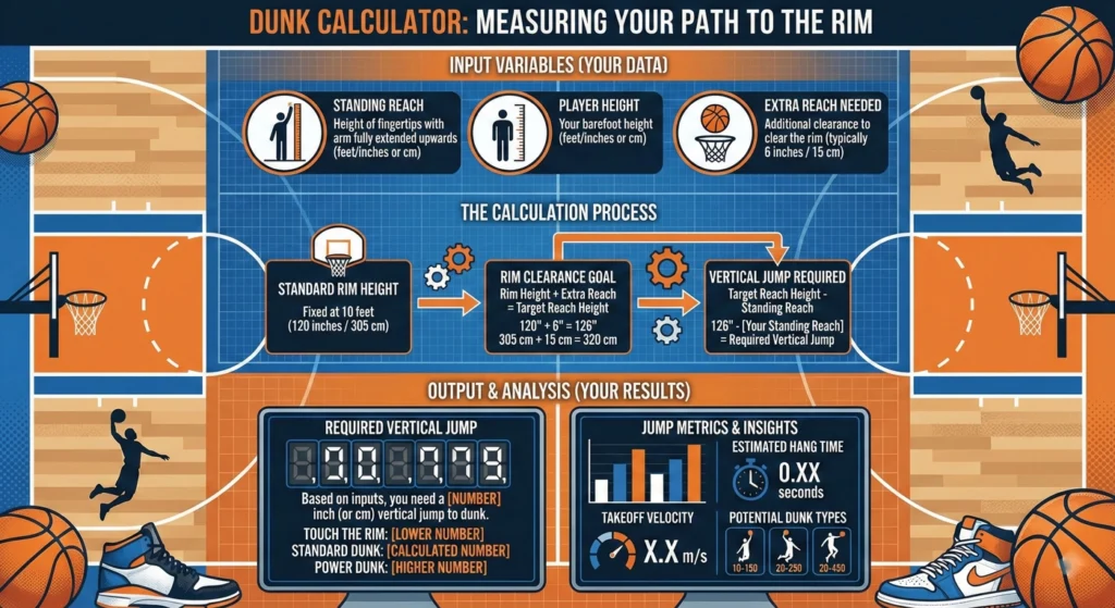Interactive-Tool-Dunk-Calculator-infographic Interactive Tool Dunk Calculator-infographic