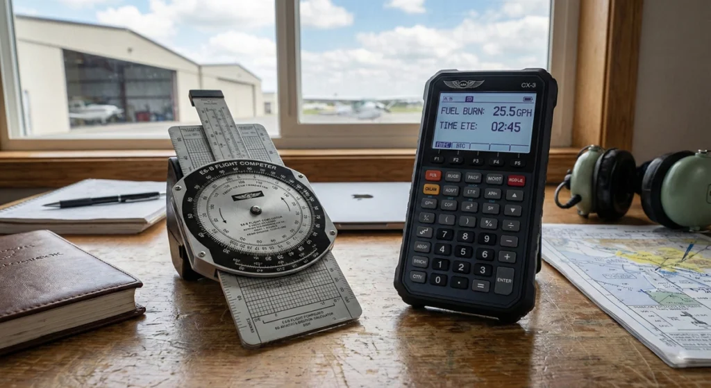 Essential Tools for Pilots: Mechanical and Digital Calculators