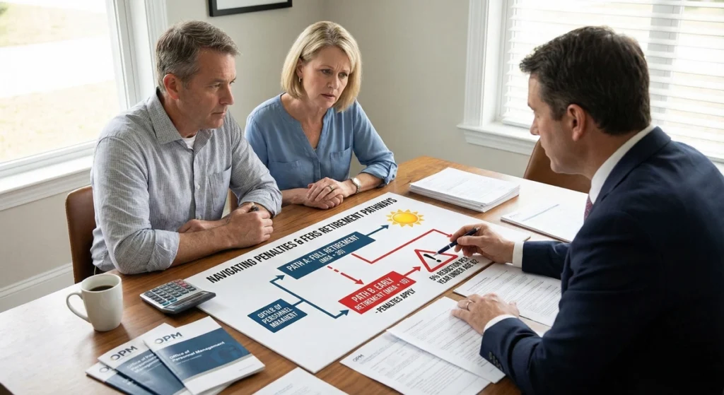 Navigating-Penalties-and-FERS-Retirement-Pathways Navigating Penalties and FERS Retirement Pathways