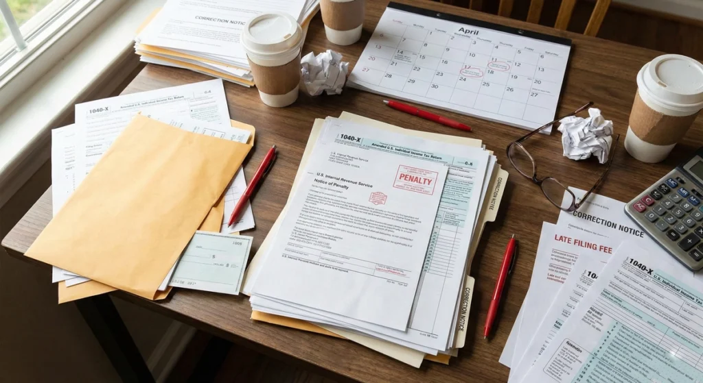 Penalties, Corrections, and Tax Forms