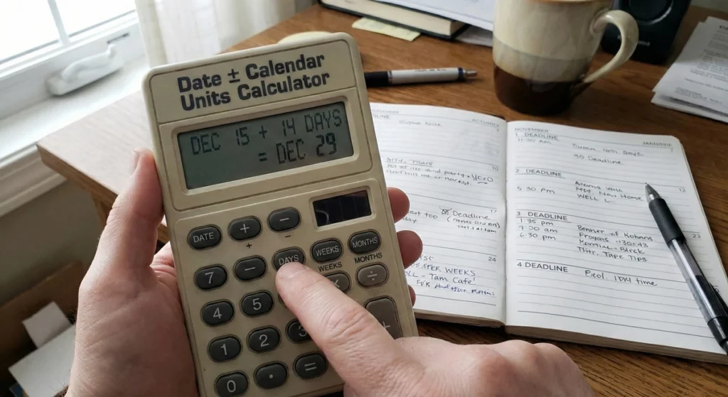 Practical Applications and Use Cases-Date ± Calendar Units Calculator