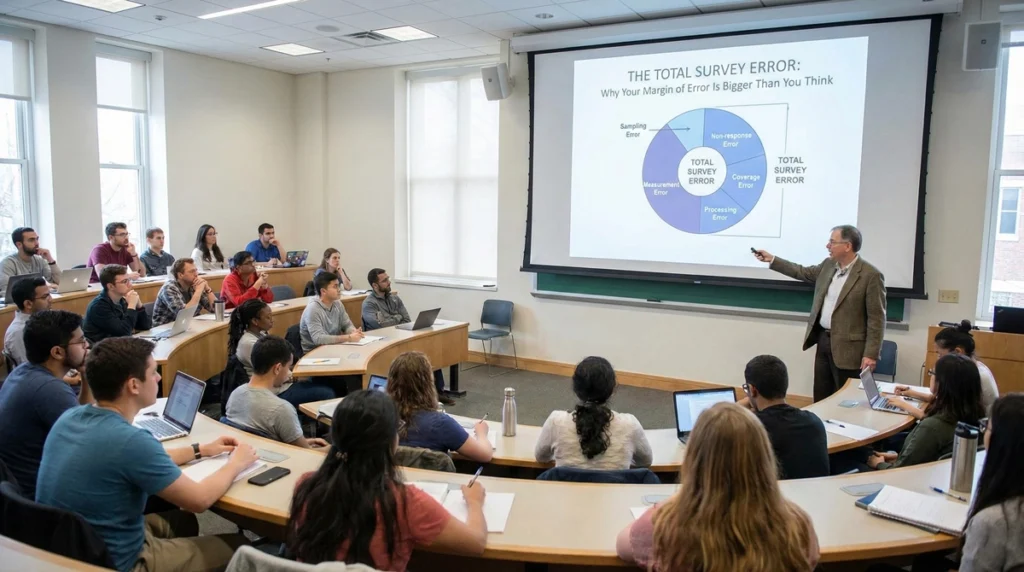 The Total Survey Error Why Your Margin of Error Is Bigger Than You Think