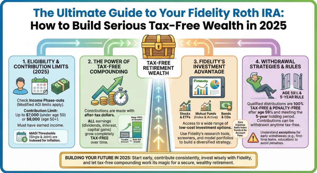 The Ultimate Guide to Your Fidelity Roth IRA: How to Build Serious Tax-Free Wealth in 2025