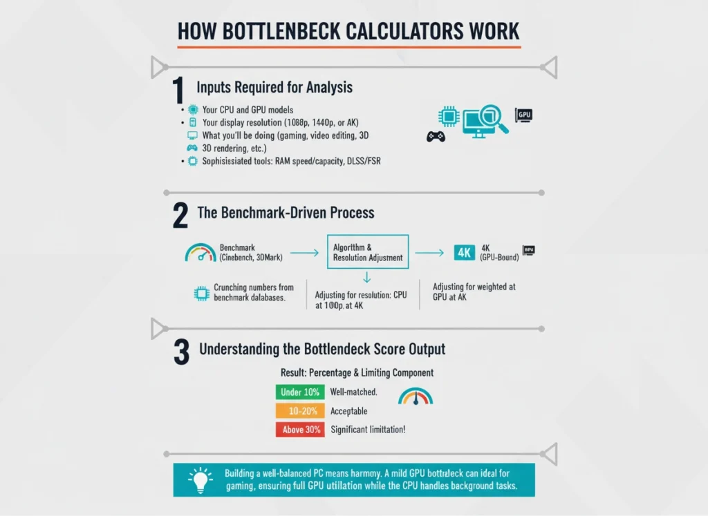 How Bottleneck Calculators Work: Algorithm and Calculation Mechanics